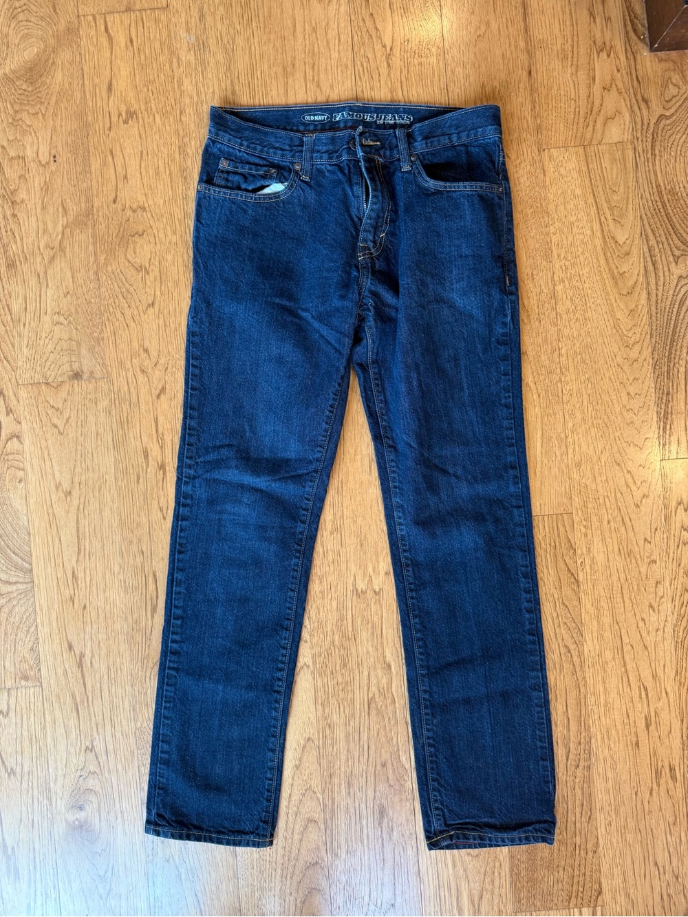 Old Navy Men's Slim Jeans in Dark Blue